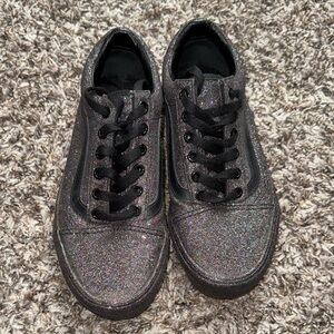 VANS Old Skool Glitter Skater Shoes